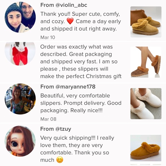 Cozy Slippers Black - Picture 6 of 6